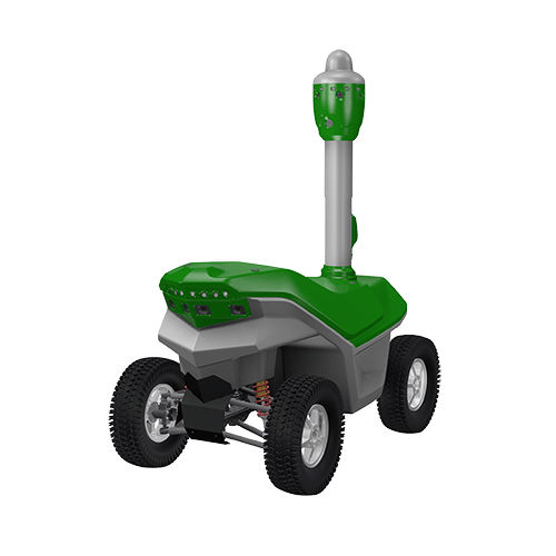 Mobiler Überwachungsroboter - PROMPT - SMP Robotics Systems Corp. - für Außenbereich / mit Akustiksystem