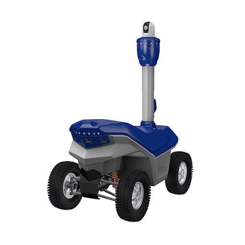 Mobiler Überwachungsroboter - PICARD - SMP Robotics Systems Corp. - für Außenbereich / mit Akustiksystem