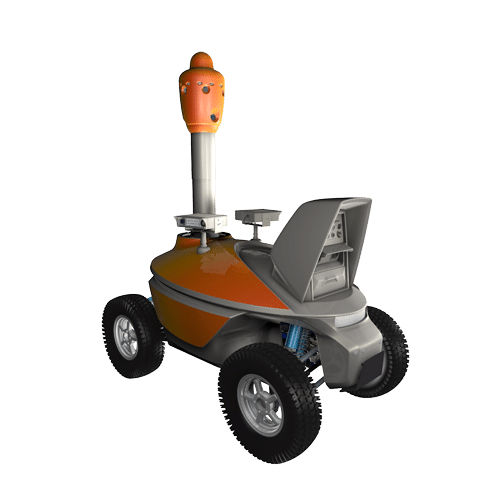 Mobiler Überwachungsroboter - S5 ALPR - SMP Robotics Systems Corp. - autonom / für Parkplätze
