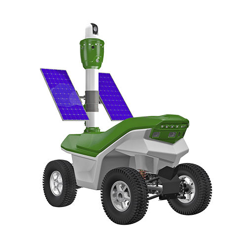 Mobiler Überwachungsroboter - S5s - SMP Robotics Systems Corp. - autonom / für Außenbereich / solarbetrieben