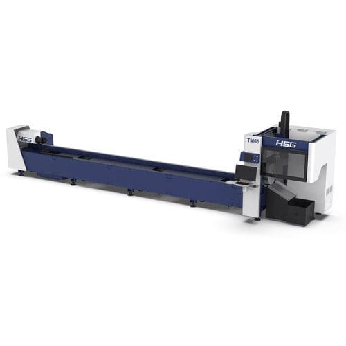 Rohrschneidemaschine - TM - HSG LASER CO.,LTD - Faserlaser / für Metall / CNC
