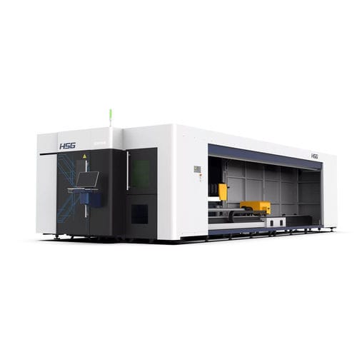 Faserlaser-Schneidemaschine - G3015XE - HSG LASER CO.,LTD - für Aluminium / für Edelstahl / für Karbonstahl
