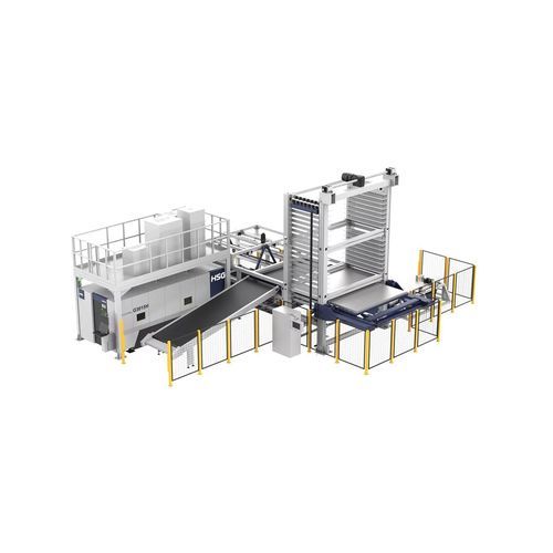 Be- und Entladesystem / für Lasersystem - Store Pro series - HSG LASER CO.,LTD - für Paletten / automatisch / modular