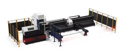 Laser-Schneidemaschine - R3 - HSG LASER CO.,LTD - für Metall / Profil / Rohr