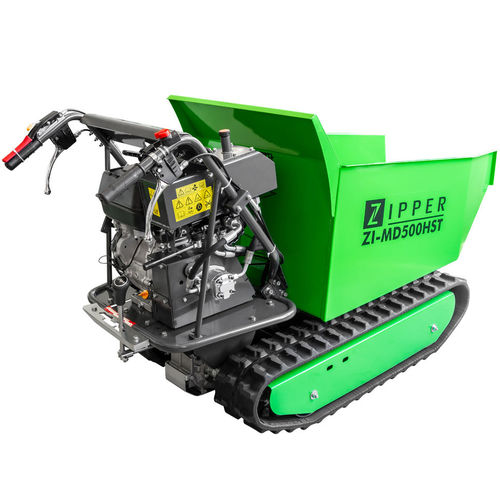 Minidumper auf Raupen - ZI-MD500HST - Zipper Maschinen - mit Verbrennungsmotor / mit Frontentladung