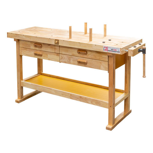 Holz-Hobelbank - WB162L - Holzmann Maschinen GmbH - mit 4 Schubladen