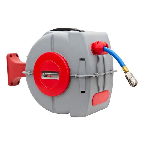 Schlauchtrommel - LSR10M - Holzmann Maschinen GmbH - für Luft / wandmontiert / PVC