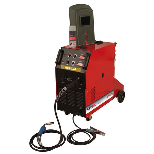 MIG-MAG-Schweißgerät - MSA315  - Holzmann Maschinen GmbH - mobil / Hochleistung / mit integriertem Bildschirm