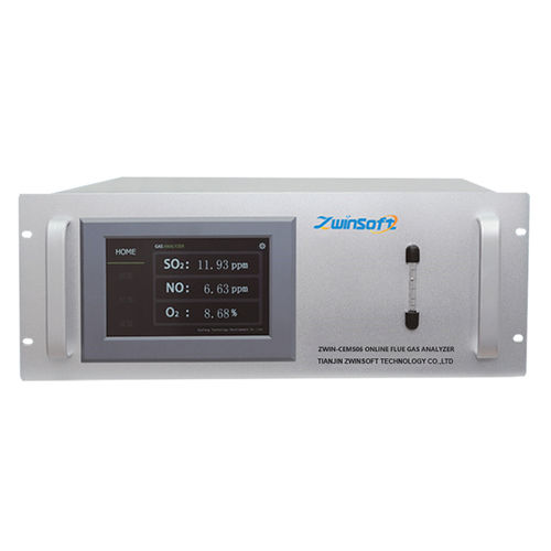 Online-Analysator - CEMS06  - Tianjin Zwinsoft Technology Co.,Ltd. - Sauerstoff / für Rauchgas / Schwefeldioxid