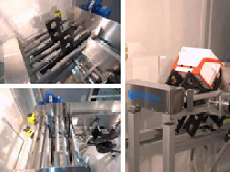 Bandförderer - KSCT/30-70  - Kraken Automation - Rückschlag / einziehbar / Kisten