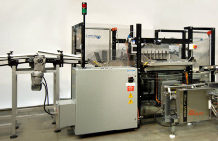 Halbautomatischer Kartonpacker - KCP-160 - Kraken Automation - horizontal / Umschlag / für Karton