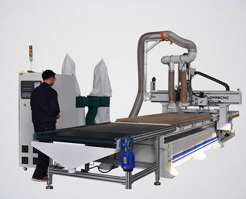 CNC-Konturfräsmaschine - 1325 Cabintry - OMNI CNC Technology Co.,Ltd - 3-Achs / Spindel / für Intensiveinsatz