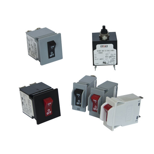 Hydraulisch-magnetischer Schutzschalter - B1 series - ZHEJIANG BSB ELECTRICAL APPLIANCES CO.,LTD - Überlast / Niederspannung / zweipolig