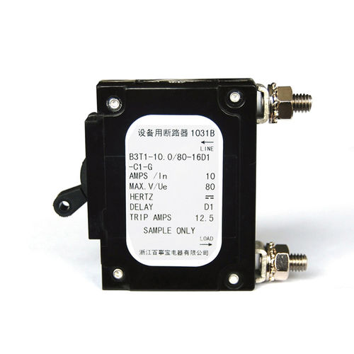 Hydraulisch-magnetischer Schutzschalter - B3 series - ZHEJIANG BSB ELECTRICAL APPLIANCES CO.,LTD - Überlast / für Netzschutz / 4-polig