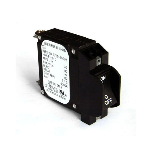 Hydraulisch-magnetischer Schutzschalter - B2 series - ZHEJIANG BSB ELECTRICAL APPLIANCES CO.,LTD - mit manueller Rücksetzung / für Verteilung / Generator