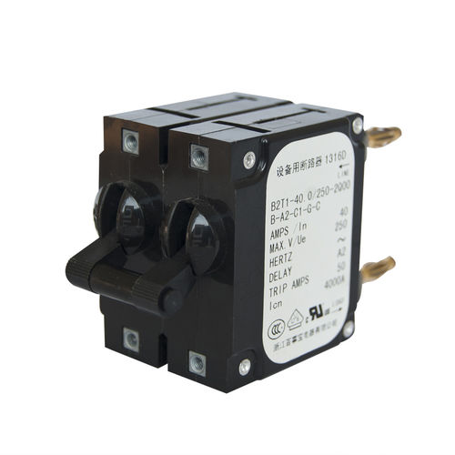 Hydraulisch-magnetischer Schutzschalter - B2 series - ZHEJIANG BSB ELECTRICAL APPLIANCES CO.,LTD - mit manueller Rücksetzung / für Verteilung / Motorschutz