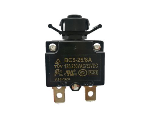 Thermoschutzschalter - BC5-25 8A - ZHEJIANG BSB ELECTRICAL APPLIANCES CO.,LTD - mit manueller Rücksetzung / für Verteilung / Generator