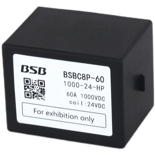 DC-Schütz - BSBC8-60 - ZHEJIANG BSB ELECTRICAL APPLIANCES CO.,LTD - Vorlade / Hochspannung / 1NO