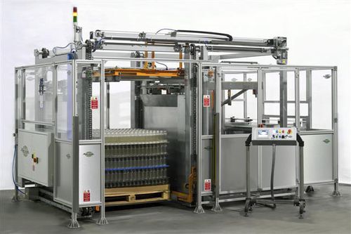 Entpalettierer durch Schub - D3 - Mondo e Scaglione - Flaschen / automatisch / vertikal