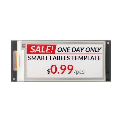E-Paper-Displaymodul - RiEPD-29-BRW - Riverdi - Information / smart / elektronisch