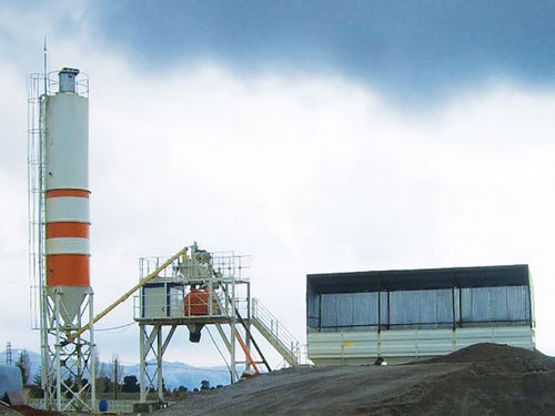 Festinstallierte Betonmischanlage - MVS-30C - MVS Proje
