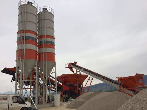 Mobile Betonmischanlage - MVS-100M - MVS Proje - Spezial