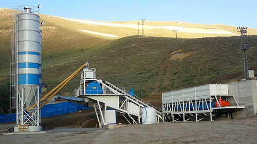 Mobile Betonmischanlage - MVS-100ML - MVS Proje - Spezial