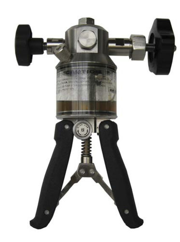 Hydraulische Kalibrierpumpe - HHP series  - Nagman Instruments & Electronics (P) Ltd. - manuell / Hochdruck