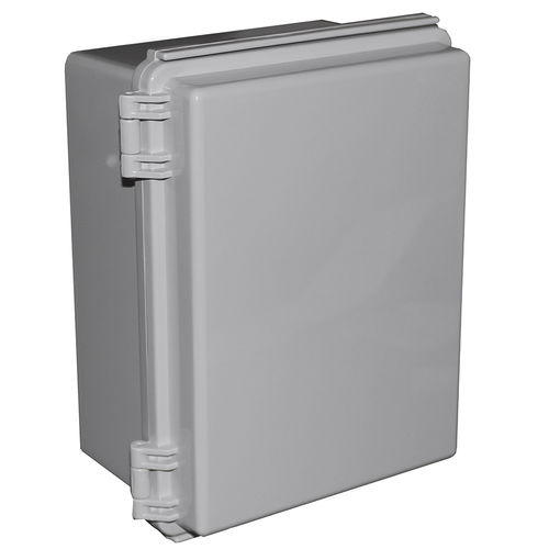 Gehäuse mit Scharnierdeckel - CHDX8-225-  X8 Series - CamdenBoss Ltd - wandmontiert / rechteckig / Polycarbonat
