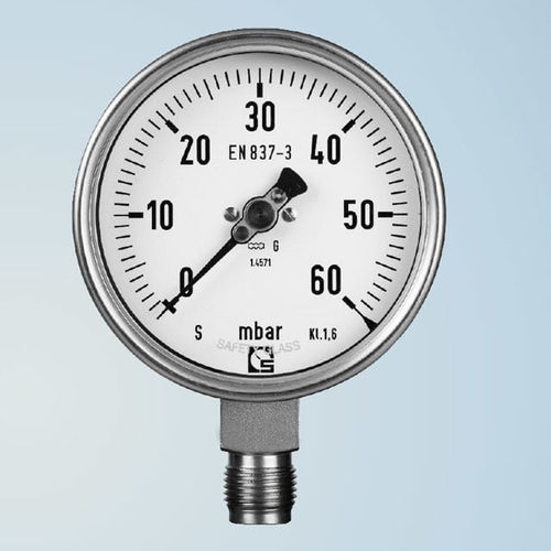 Analoges Manometer - R 40 - Schmierer GmbH - Gewinde / Kunststoff / Messing