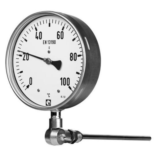 Gasdruckthermometer - GU 160 - Schmierer GmbH - mit Zifferblatt-Anzeige / gehärtet / wasserdicht