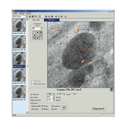 Automatisierungssoftware - EM-05500TGP - Jeol - Acquise / Prozess / für TEM-Tomographie