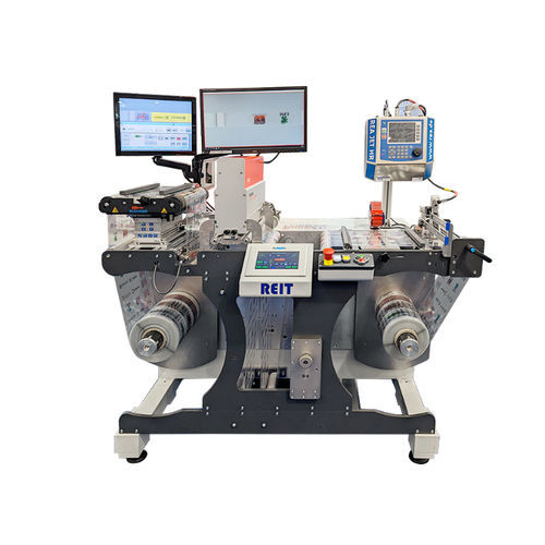 Automatischer Rollenschneider - Reit - Labeltech sas - für Etiketten / Inspektion / für Produktion