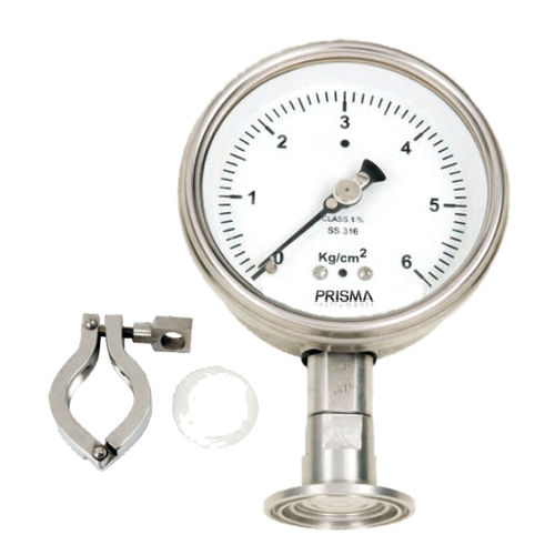 Manometer mit Zifferblatt-Anzeige - HYG - Prisma Instruments - Rohrfeder / IP67 / IP68
