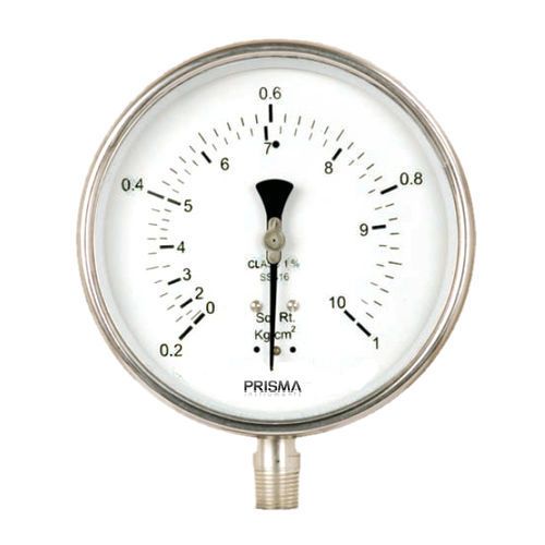 Manometer mit Zifferblatt-Anzeige - RG - Prisma Instruments - Gewinde / Messing / Rohrfeder