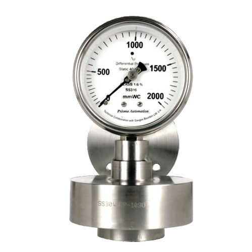 Differential-Manometer - DPG-BD - Prisma Instruments - mit Zifferblatt-Anzeige / NPT 1/2 / Edelstahl