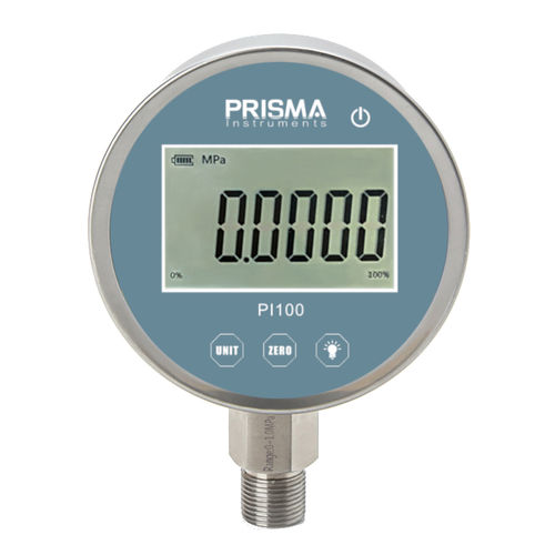 Manometer mit LCD-Display - PI100 - Prisma Instruments - Gewinde / G 1/4 / NPT 1/4
