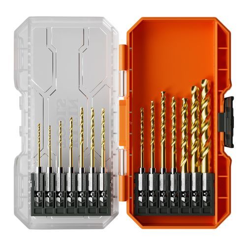 Bohrerset für Holz - 53614 - Klein Tools - Mehrzweck / für Kunststoffe / HSS-TiN