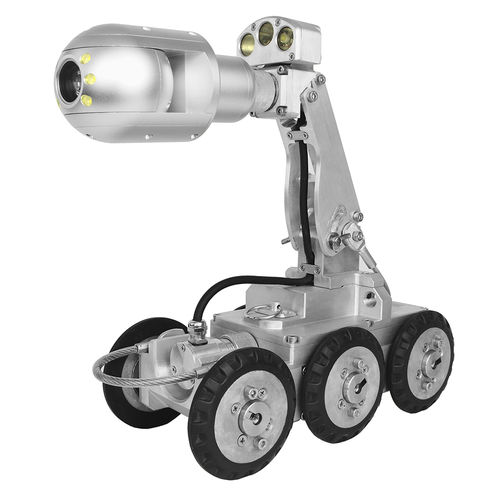 Inspektionsroboter auf Rädern - VEGA 40 - FORBEST Europe GmbH - 360° Sichtwinkel / für Kanalisationen