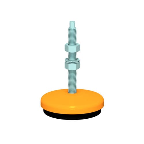 Fuß für Werkzeugmaschinen - 13180V - Martin Levelling Components - NBR / Edelstahl / Stahl