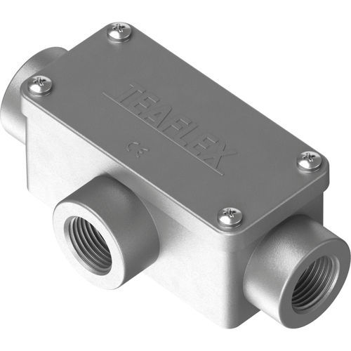 Stromversorgungs-Steckverbinder - C305101 - Teaflex S.p.a - RF / rechteckig / Aluminium