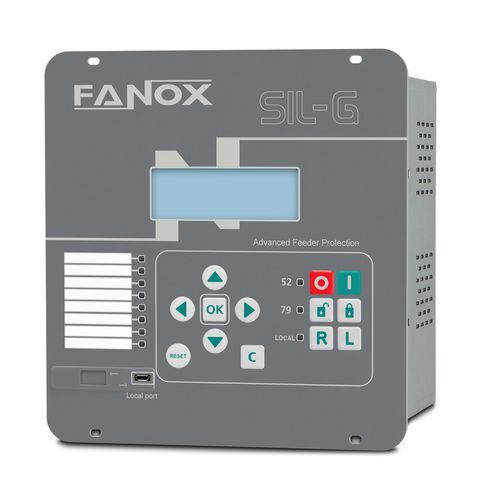 Schutzrelais für Beschicker - SIL-G - FANOX ELECTRONIC - Spannung / Strom / Leistung