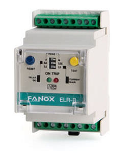 Dreiphasiges statisches Relais - ELR-B - FANOX ELECTRONIC - für DIN-Schiene