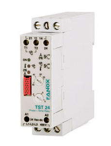 Temperaturkontrollrelais - T2, TST-24 series - FANOX ELECTRONIC - für Phasenverlust / Phasenfolge / Phasenungleichgewicht