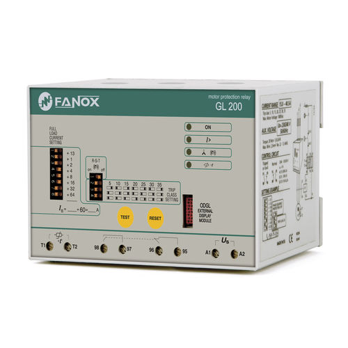 Überlastschutzrelais - GL 200 - FANOX ELECTRONIC - Phasenfolge / für Phasenverlust / Phasenungleichgewicht