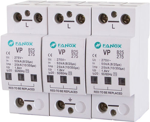 Überspannungsschutzrelais - VP series - FANOX ELECTRONIC - AC / für Freileitung / für DIN-Schiene