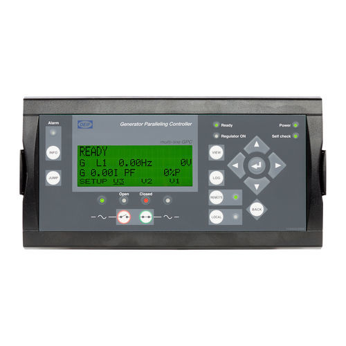 Steuerungseinheit für Stromaggregate - GPC-3 Gas  - DEIF - kompakt / parallel / mit Display