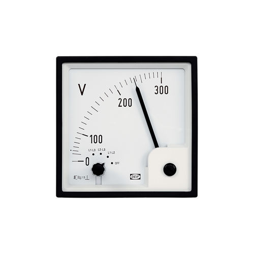 Analoges Voltmeter - EQ96-sw7 - DEIF - stationär / AC