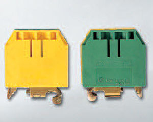 Klemmenblock auf DIN-Schiene - TE series - KORNER - Einbau / Durchführung / Erdung