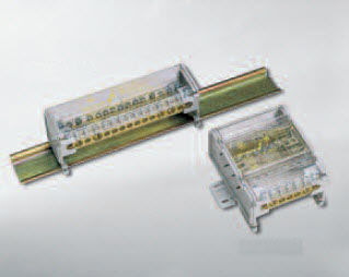 Klemmenblock auf DIN-Schiene - 6 - 35 mm²,  76 - 125 A, 750 V - KORNER - Einbau / Schraubanschluss / Potentialausgleich